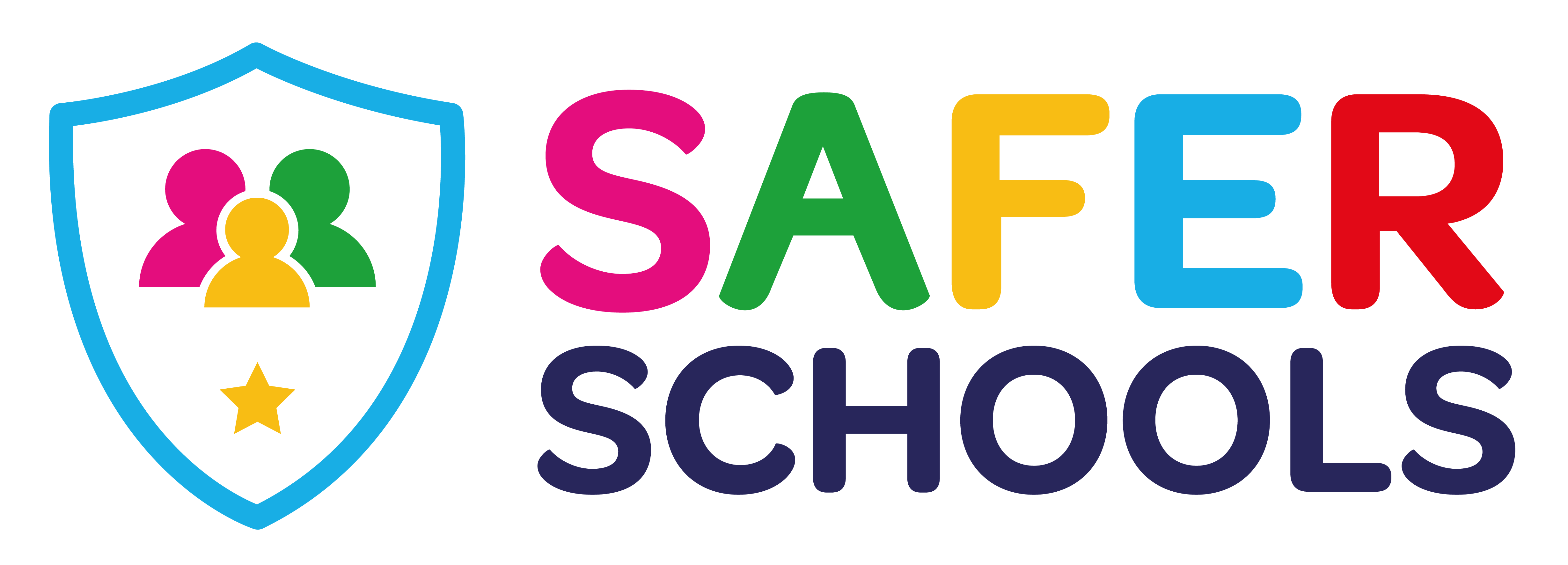 dark version of the safer schools logo 