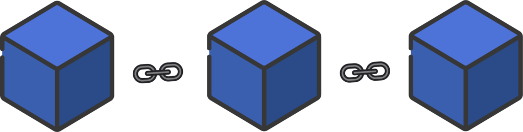 blockchain illustration